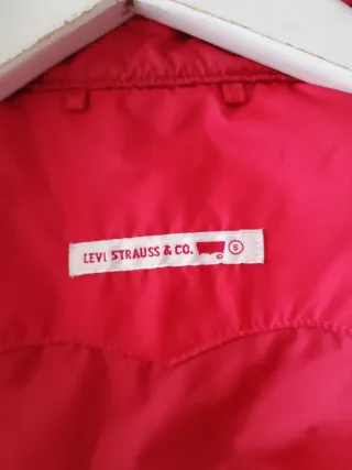 Cazadora Bomber Levi's Roja Talla S