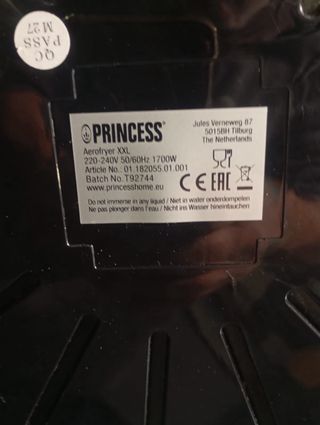 Friggitrice ad Aria Princess XXL 5,2L