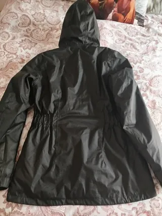 Abrigo Decathlon Negro Mujer