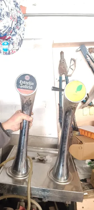 Grifo Cerveza Estrella Galicia 2 Tiradores
