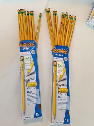 22 matite Lyra Temagraph H/3 e B/1