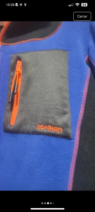 Polar Boriken Técnico Azul/Negro Talla S