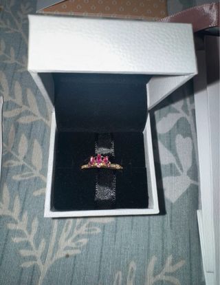 Anillo Pandora Princesa Rapunzel Disney Talla 54