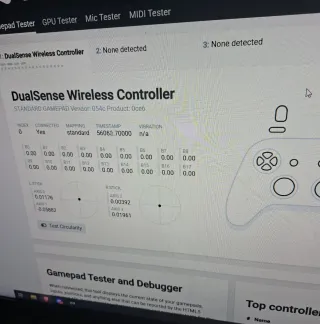 Mando PS5 Sony con drift