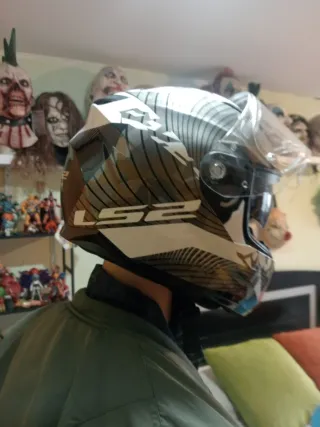 Casco Moto Integral LS2 Talla Pequeña