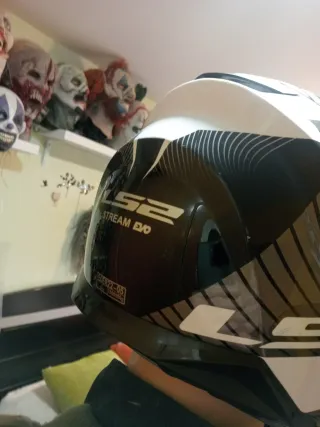 Casco Moto Integral LS2 Talla Pequeña