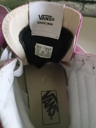 Zapatillas Vans Altas Niña