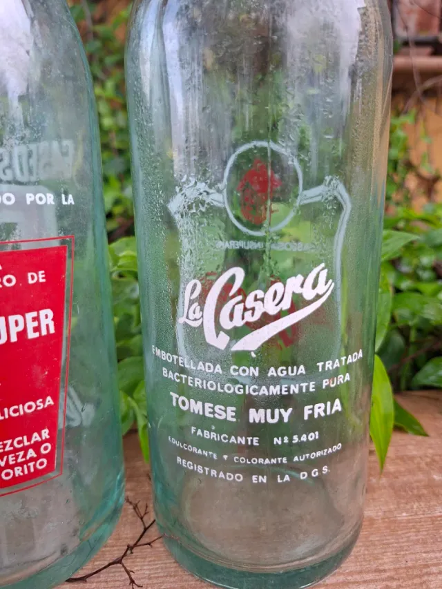 Botellas Gaseosa Antiguas