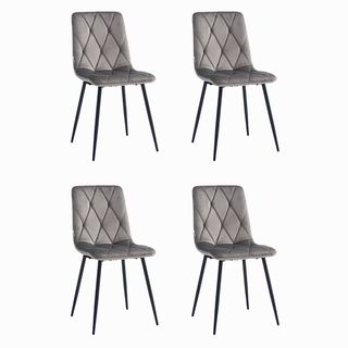 Silla Helsinki Gris Negro