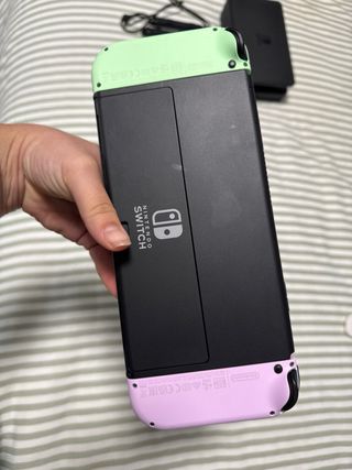 Nintendo Switch OLED Verde y Rosa