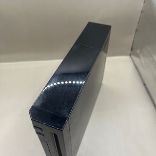 Nintendo Wii Console Nera Completa di Cavi