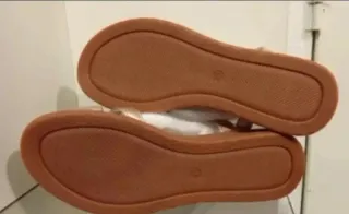 Sandalias doradas mujer talla 38