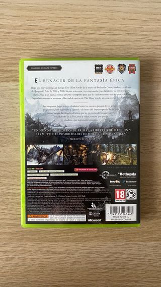 The Elder Scrolls V Skyrim Xbox 360 RPG