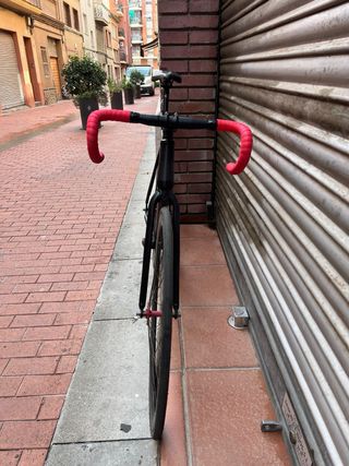 Bicicleta Fixie Negra Talla 56