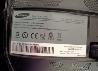 Samsung monitor y Plasma