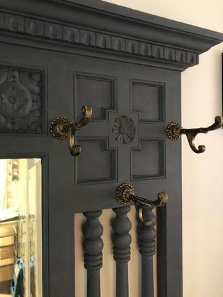 Appendiabiti vintage in legno classico