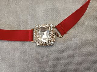 Cintura Sandro Ferrone elasticizzata con strass