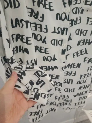 Camisa estampada mujer Talla M