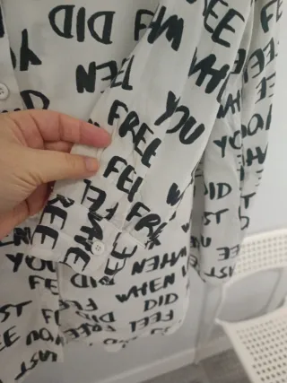 Camisa estampada mujer Talla M