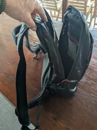 Mochila Samsonite Negra
