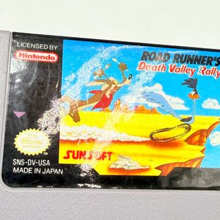 Road Runner's Death Valley Rally SNES NTSC Usa