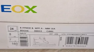 Botas Geox Hynde Niño Talla 24 Azul Marino