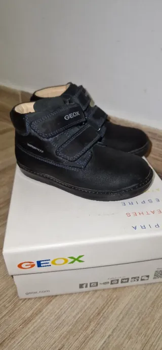 Botas Geox Hynde Niño Talla 24 Azul Marino