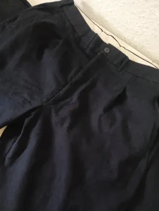 Pantalón de traje negro