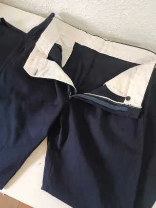 Pantalón de traje negro