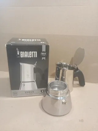 Cafetera Bialetti Venus 2 Tazas Inox
