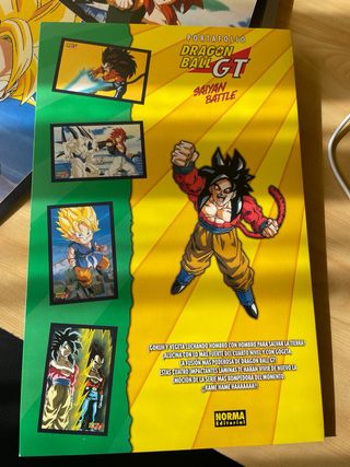 Dragon Ball GT carpeta Norma editorial