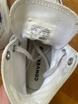 Converse Chuck Taylor caña alta blancas unisex