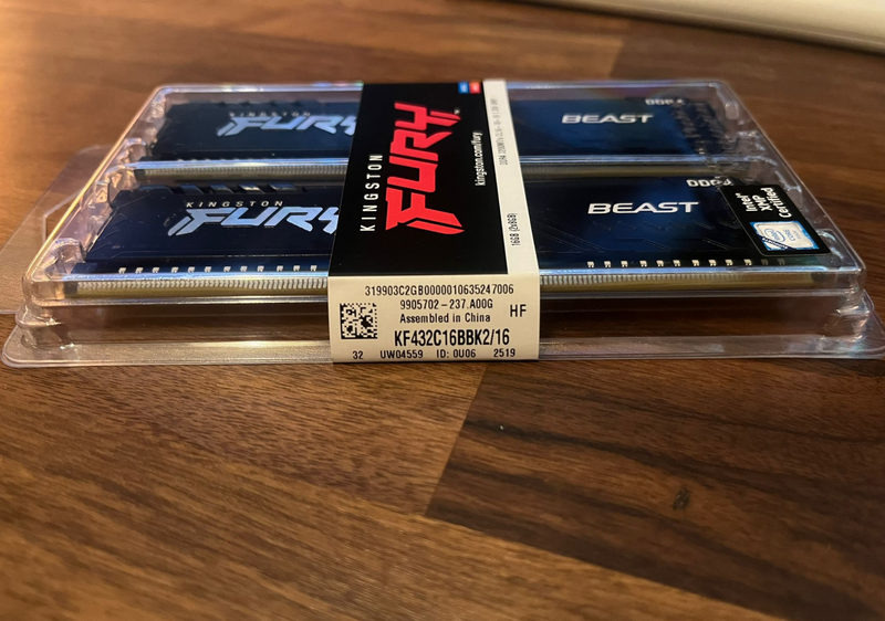 Kingston Fury 16GB DDR4 (2x8GB) afbeelding 3