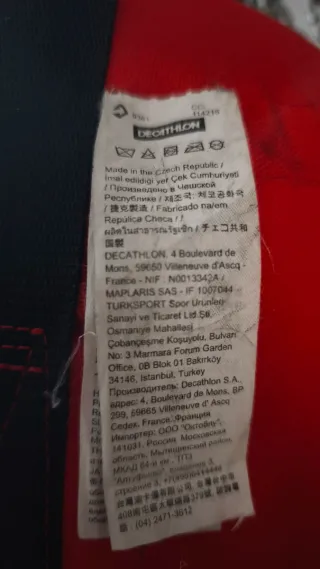 Saco de boxeo Outshock rojo