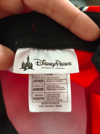 Gorra Cars Rayo McQueen Disneyland