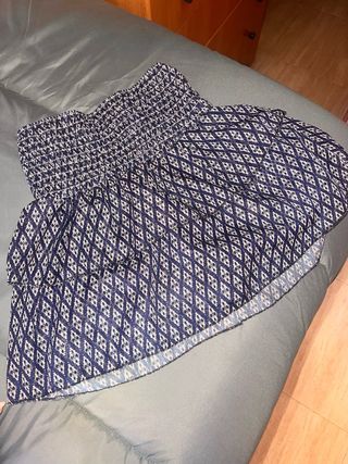 Falda pantalón estampada