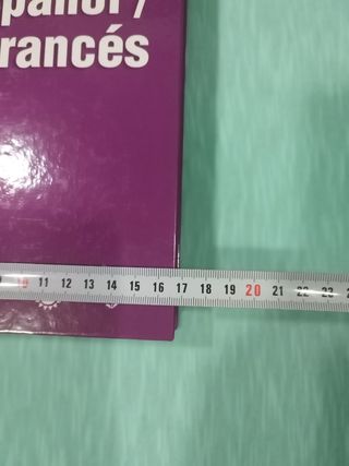 Diccionario español-francés tapa dura