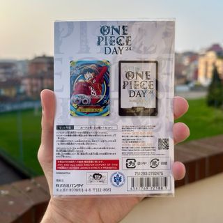 One Piece Day Folder Luffy Sealed Japanese Cards