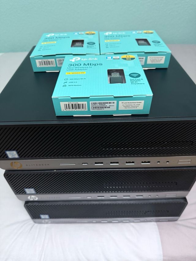 Lote 3 HP EliteDesk 800 G4 32GB