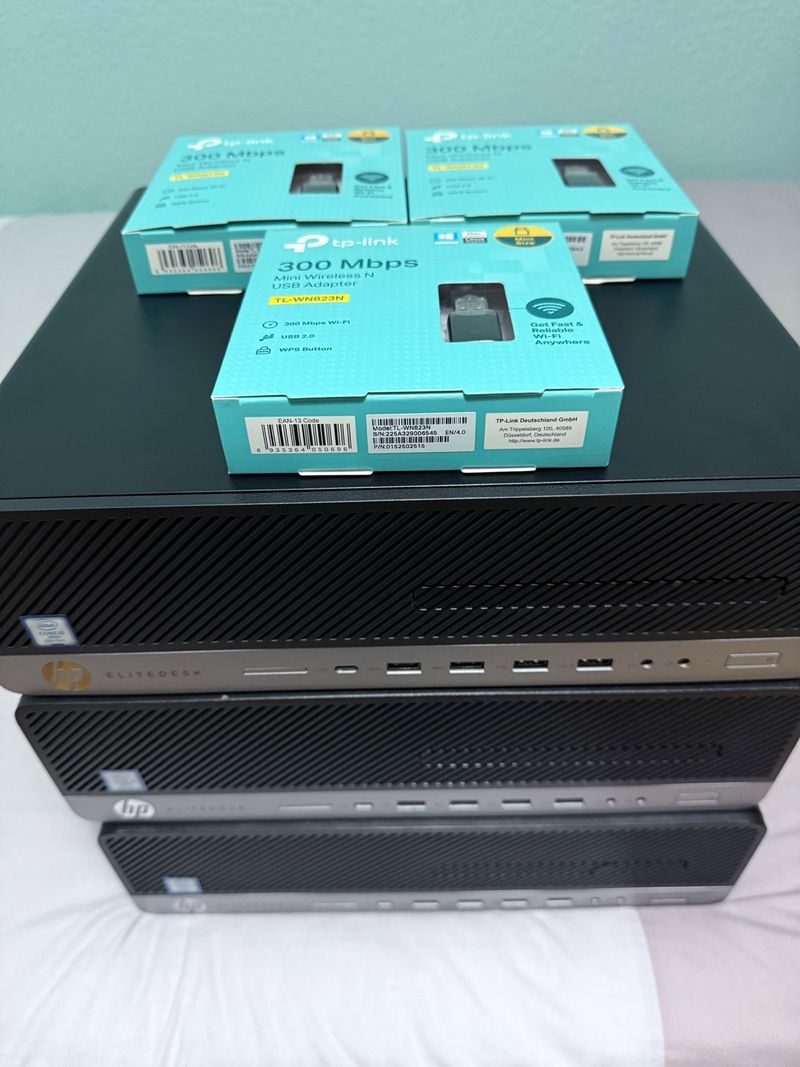 Lote 3 HP EliteDesk 800 G4 32GB