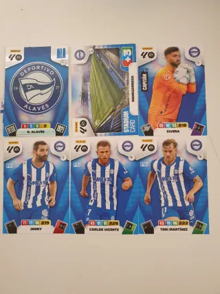 Cartas Adrenalyn 2025/2026 Alaves