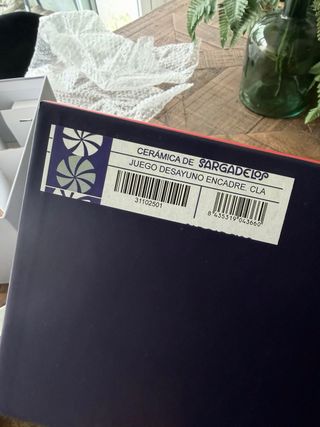 Juego de desayuno Sargadelos Cerámica