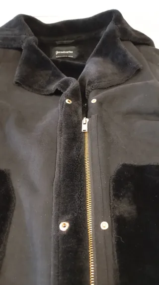 Chaqueta Stradivarius Negra Mujer