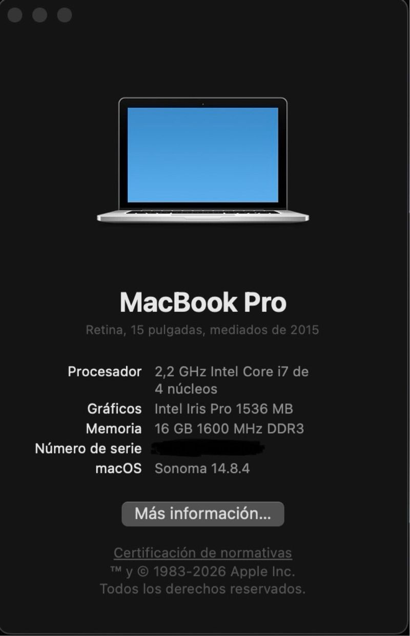 MacBook Pro 15 Plata afbeelding 8