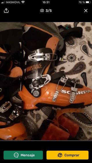 Botas travesía Scarpa Maestrale 26 MP