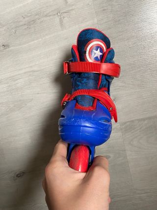 Patines Capitán América Talla 26-30