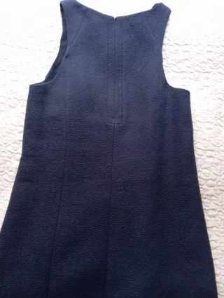 Vestido Mango sin mangas azul