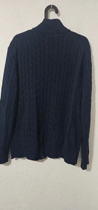 Chaqueta Polo Ralph Lauren Azul Cable Knit