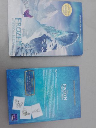 DVD Frozen El Reino del Hielo Edición Coleccionist