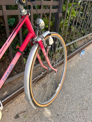 Bicicleta rosa